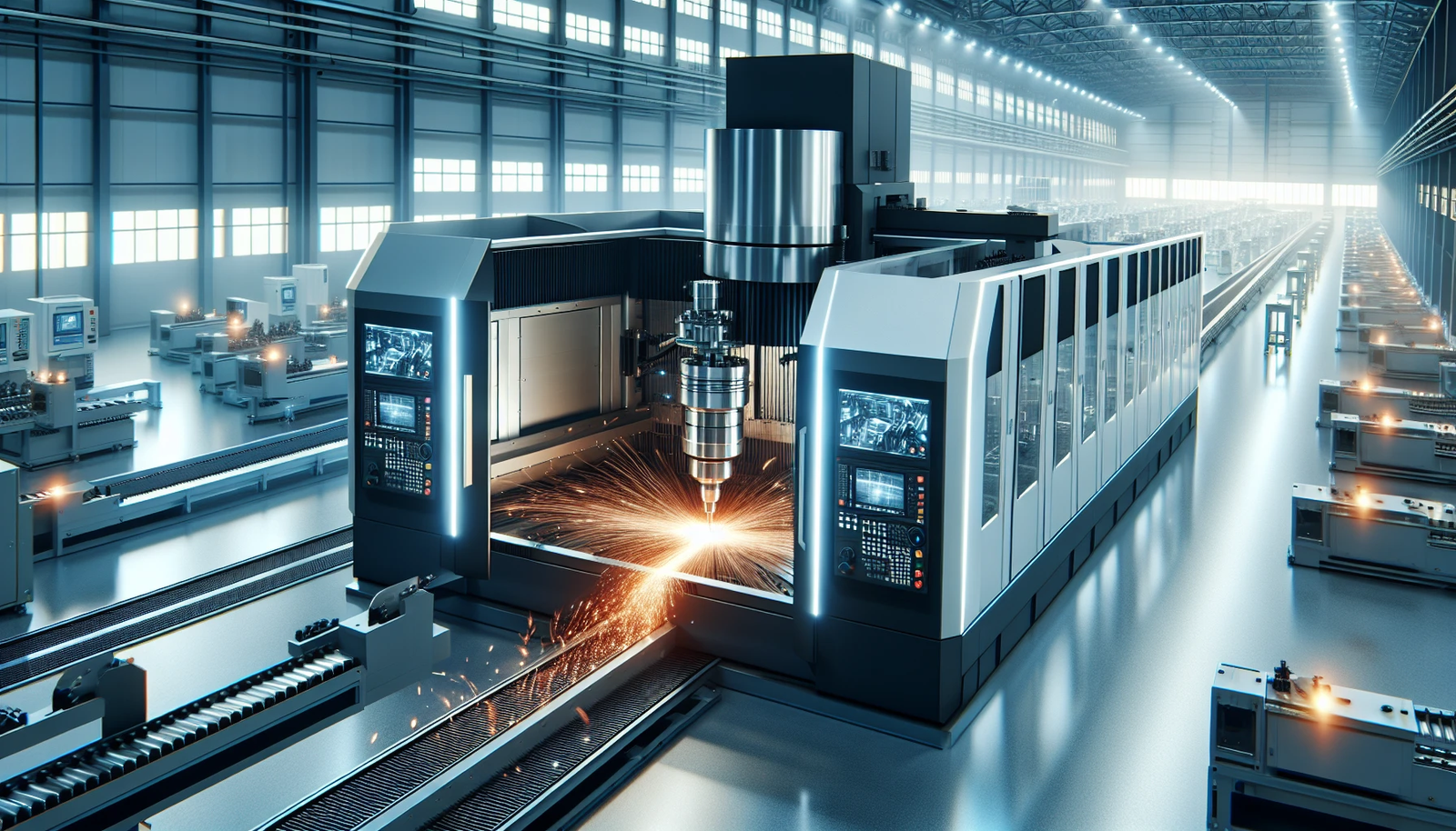 All-in-one machining solution in a CNC turning milling composite center