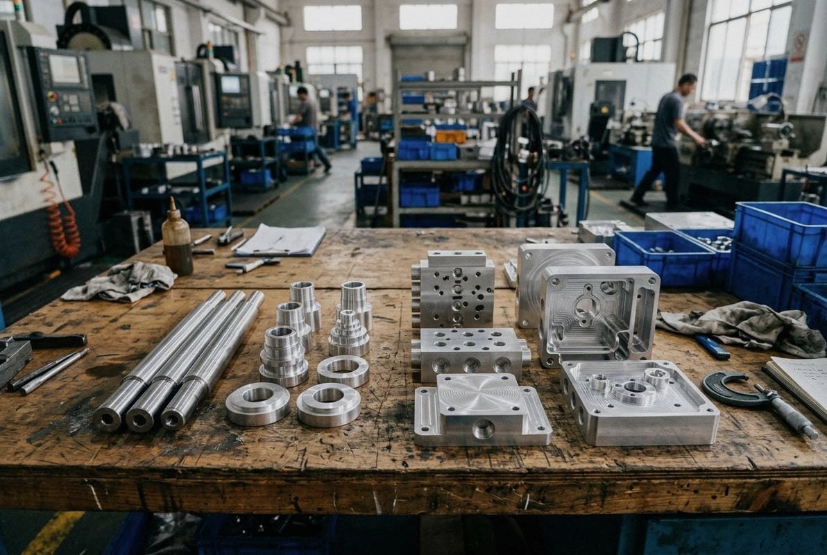 Comparison of CNC milling and CNC turning processes for precision manufacturing (ID#1)