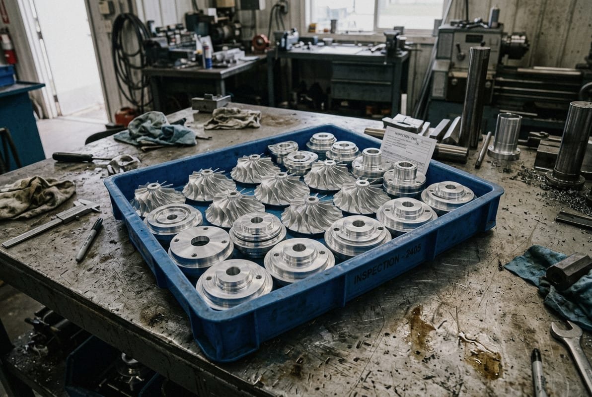 Material and Finishing Effects How material selection and surface finishing processes affect final CNC component tolerances (ID#4)