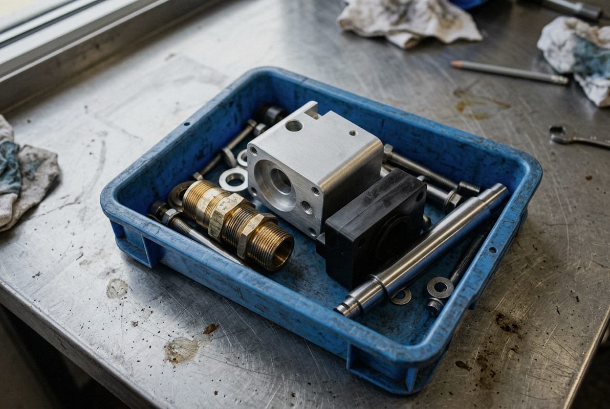CNC Machining Material Versatility Diverse range of CNC machining materials including metals and engineering plastics for project versatility (ID#3)
