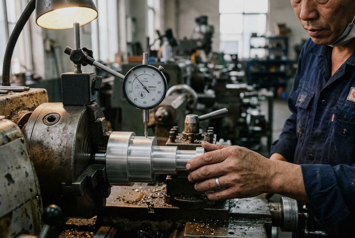 Maintaining tight tolerances in mass production turning using SPC and in-process gauging (ID#4)