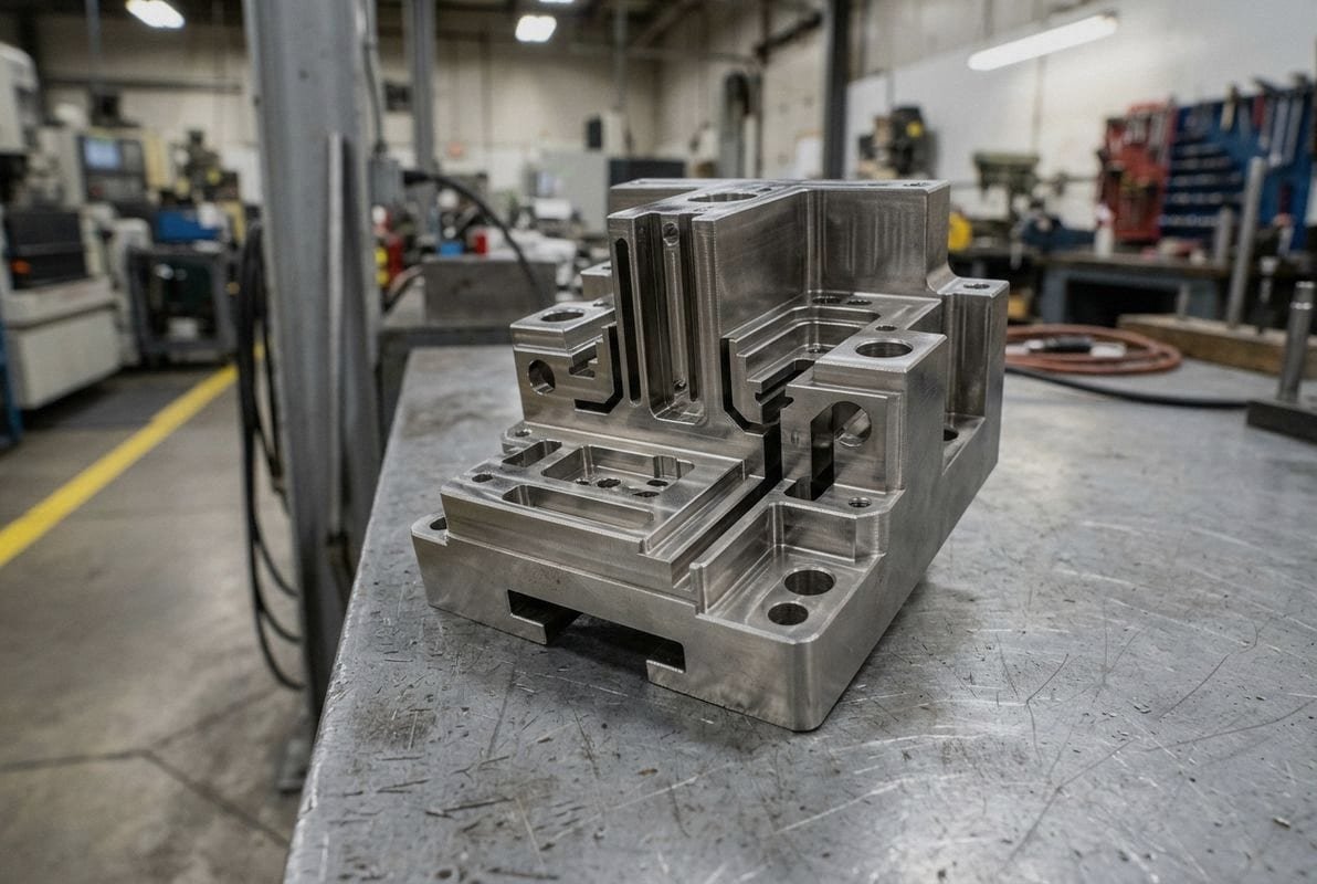 Choosing wire EDM over CNC milling for hardened materials and intricate internal profiles (ID#5)