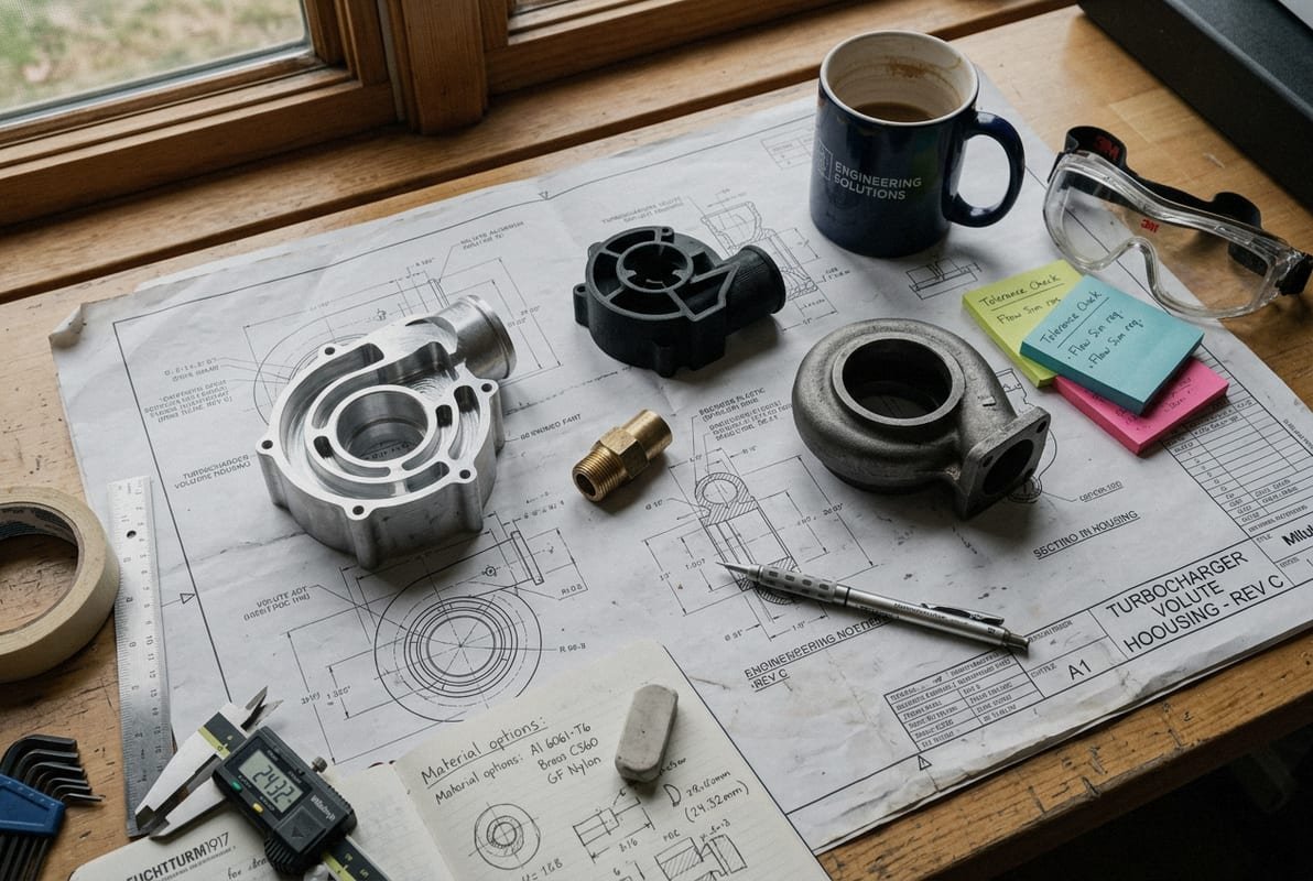 Material and Design Complexity Impact of material requirements and design complexity on choosing manufacturing methods (ID#5)