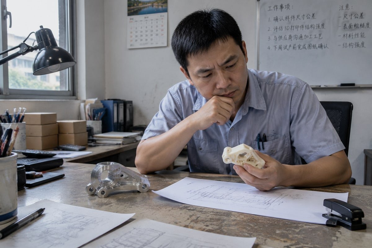 CNC vs 3D Printing Decision Decision factors for choosing CNC machining or 3D printing by part geometry and volume (ID#2)