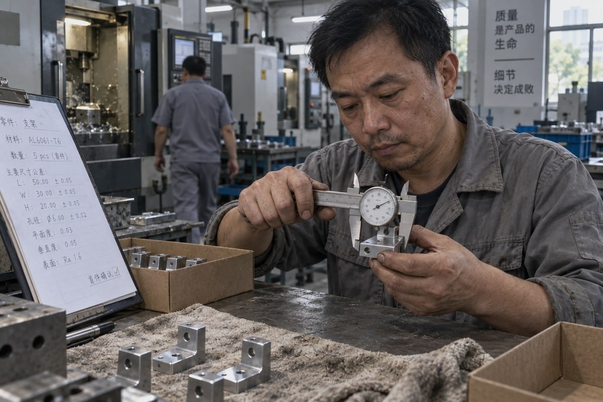Drawing Tolerance Accuracy Ensuring accurate drawing and tolerance understanding with overseas CNC suppliers (ID#5)