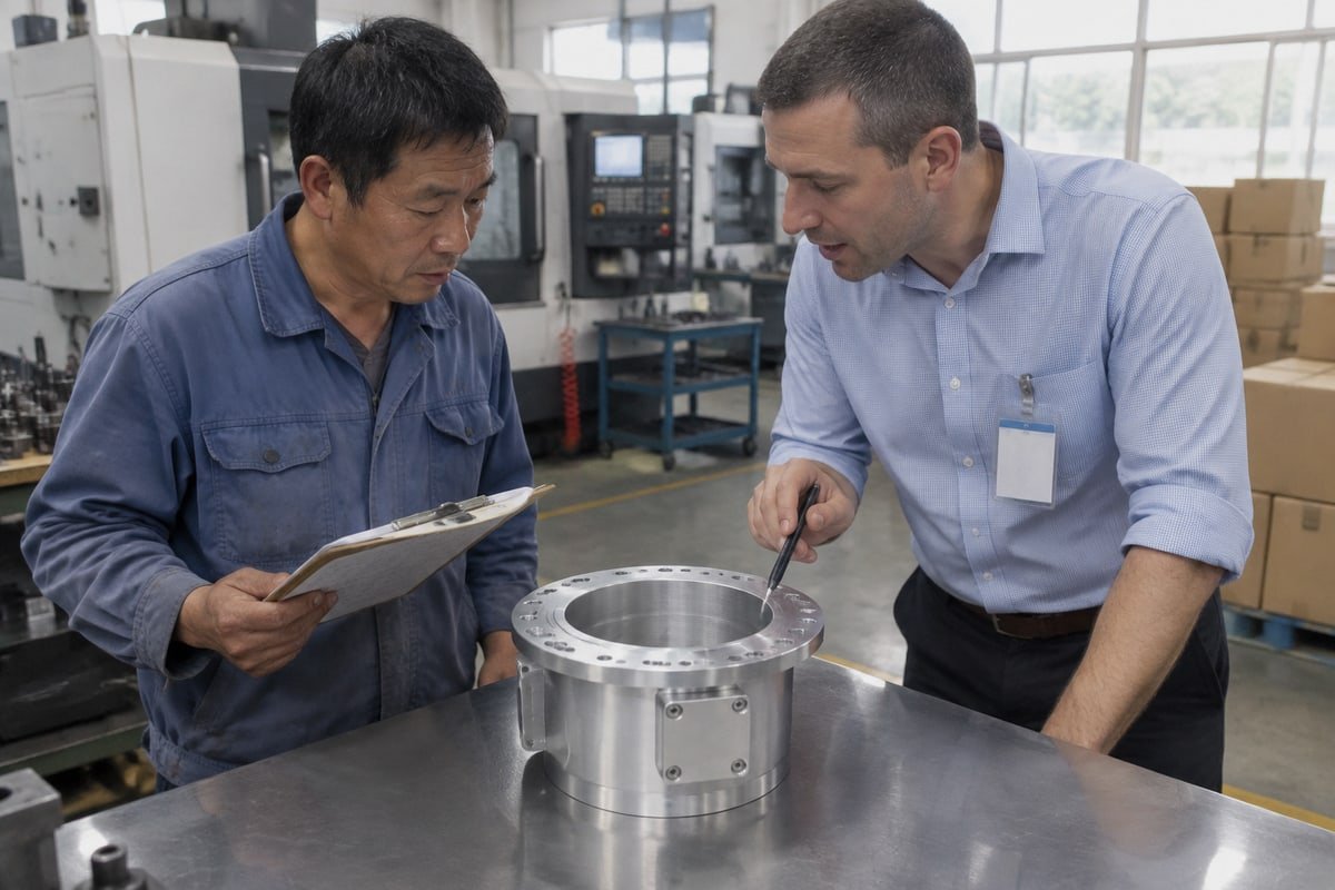 Precision CNC machining process for sourcing aerospace parts and components (ID#1)